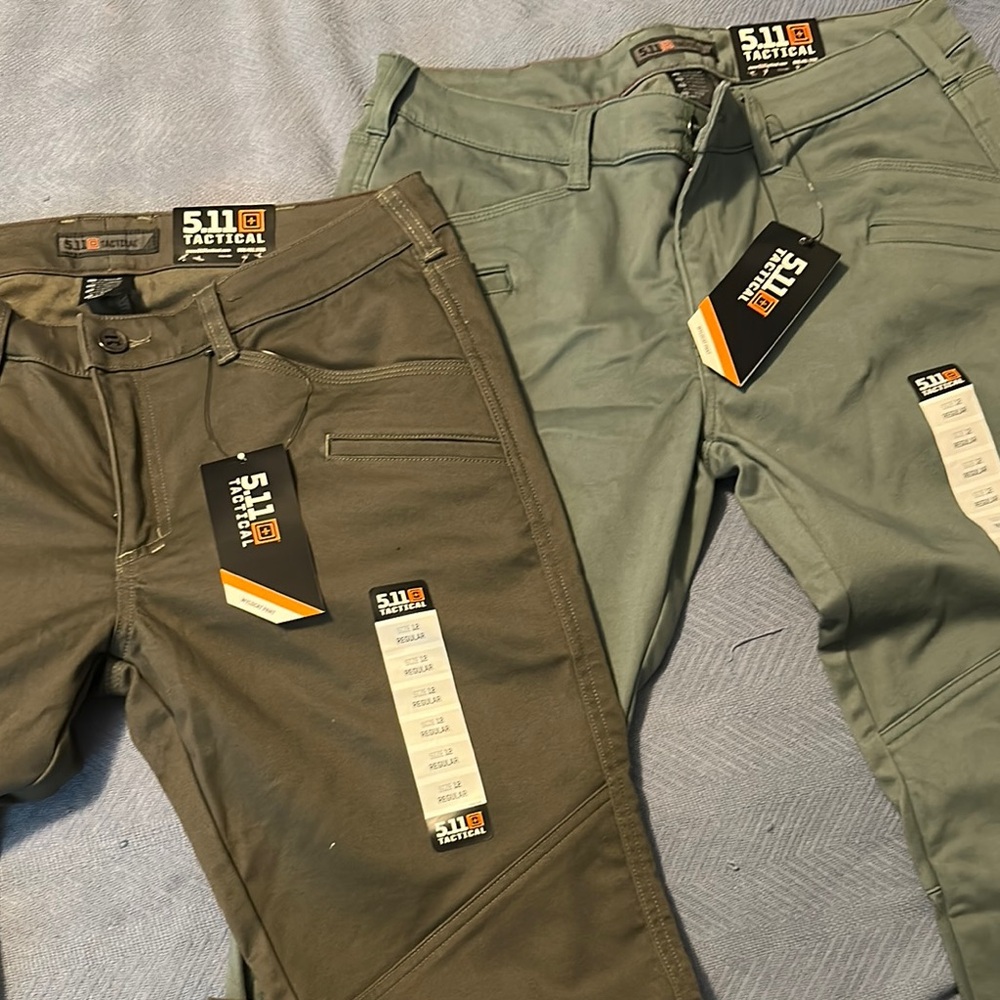 5.11 Tactical Men's Pants - Olive and Sage